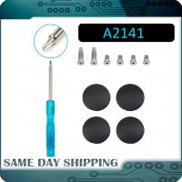 New Laptop A2141 Bottom Case Rubber Feet Foot with Screws Sets Grey Silver Screwdriver for Macbook Pro Retina 16 2019 2020 Years