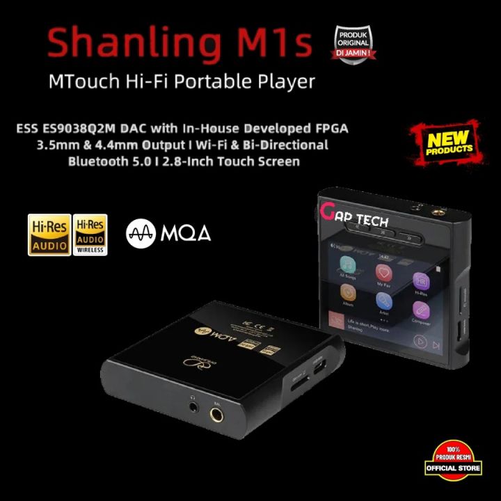 Shanling M1S / M1 S / M 1S Hi-Res Portable Digital Audio Player