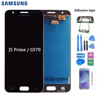 สำหรับ Samsung Galaxy J5 Prime G570 G570y ตัวแสดงอ่านแอลซีดีหน้าจอสัมผัสประกอบ Digitizer สำหรับ On5 Galaxy Lcd