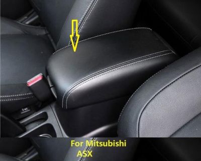 Customzied Microfibre Leather Center Armrest Box Protection Cover For Mitsubishi ASX Car Accessories Interior