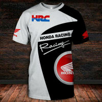 (in stock) Hot HONDA RACING HRC Top Gift Mans T-Shirt 3D All Over Print Size S to 5XL (free nick name and logo)