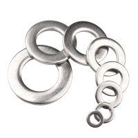 M4 M5 M6 M8 M10 M12 M14 M16 M18 M20 Flat Repair Washers 304 Stainless Steel Washer 0.5mm Thickness For Metric Bolts &amp; Screws Nails  Screws Fasteners