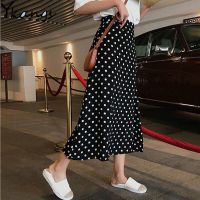 【HOT】✓ Size S-3xl Skirt Korean Dot Waist A Female Streetwear