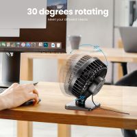 GAIATOP Mini USB Desktop Fan Portable Fan Desktop Office USB Quiet Cooling Fans Three Speed Adjustment Suitable For Home Office