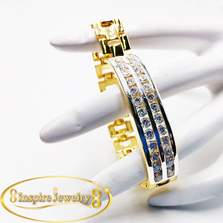 inspire-jewelryสร้อยข้อมือเพชรcz-เพชรสวยเกรด-aaa-เพชรวิ้งเจิดจรัส-งานจิวเวลลี่-ราคาเบาๆ-แฟชั้นอินเทรนชั้นนำงานเกรดพรีเมี่ยม