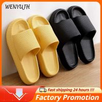 Women Thick Sole Slippers Men Summer Beach Slides Cloud Shoes Bathroom Anti-Slip Home Slipper Soft Sandals Fashion Flip-Flops House Slippers