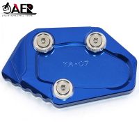 For Yamaha YZF-R3 ABS 2018 CNC Motorcycle YZF R3 Side Kickstand Stand Extension Plate YZF R25 2013-2018 YZF R3 2015-2018