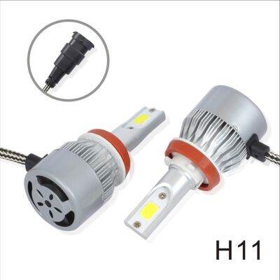 9-32V ไฟหน้ารถยนต์9005 9006อลูมิเนียมการบิน7ซัง H1 H11 -40 ℃ ~ 80 ℃