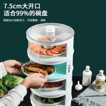 Kitchen Stackable Insulation Dust Proof Food Cover Leftover Container  Shipping