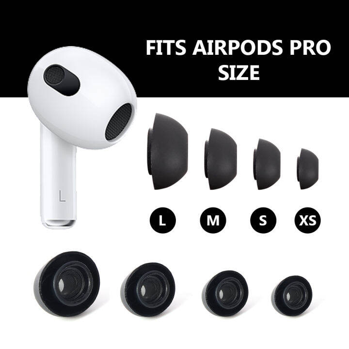 แทนที่ปลายหูหูฟัง-airpods-pro-1-2-apple-ใหม่2023ฝาครอบป้องกันหูฟังซิลิโคนแบบนุ่มหูฟังไร้สายหูฟังสำหรับ-airpods-pro