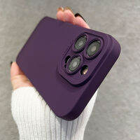 เคสโทรศัพท์ซิลิโคนนิ่มทรงสี่เหลี่ยมหรูหราสำหรับ IPhone 13 12 11 Pro Max Mini XS XR Max 8 7 Plus SE2ฝาครอบป้องกันเลนส์แบบเต็มรูปแบบ