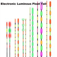 A5081ไฟ LED ส่องสว่างตกปลาอัจฉริยะ5ชิ้นทุ่นลอยน้ำสำหรับตกปลายามค่ำคืนสว่างมากอ่อนไหวเป็นพิเศษกลางคืนทุ่นตกปลาตกปลาแบบเหนี่ยวนำด้านบน