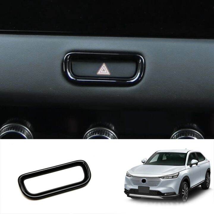 car-hazard-warning-light-button-switch-cover-trim-for-honda-vezel-hr-v-hrv-2021-2022