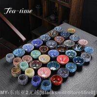 【hot】❁ 1PCS Cup Kiln Change Temmoku Kung Cups Pottery Drinkware Tableware Wholesale