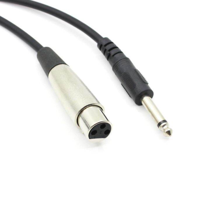 1-5m-3m-5m-10m-สายไมโครโฟนสายไฟ-xlr-female-to-jack-6-35-มม