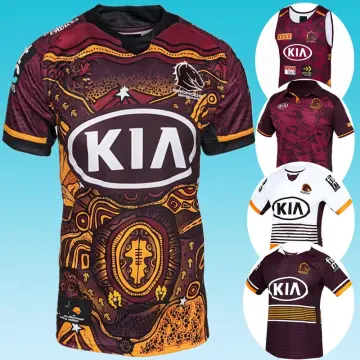 NRL Brisbane Broncos Custom Name Number 2023 Home Jersey T-Shirt