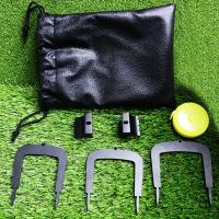 6 Pcs Golf Putting Align Goal Gate Kit Goal-Golf Putter Aim Target Parts Accessories Set Outdoor Recreational Golf Training Supp