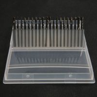 20pcs 3mm Shank Tungsten Steel Solid Carbide Rotary Files ชุดเสี้ยนเพชรเหมาะกับ Dremel เครื่องมือ สําหรับการแกะสลักงานไม้แกะสลัก