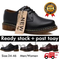 ② Ready stockmen New England Dr.Martens Martin Shoes รองเท้าเครื่องมือหนังแท้ crusty คู่รองเท้าอย่างเป็นทางการ