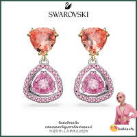 ?Swarovski?ต่างหูพลอยหลากสี Millenia Pendant, S925 ต่างหูแฟชั่นสตรีเงินสเตอร์ลิงของขวัญวันวาเลนไทน์ของขวัญวันเกิด