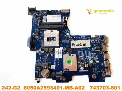 ของแท้สำหรับ HP เมนบอร์ดแล็ปท็อป242-G2 242-G2 6050A2593401-MB-A02 Gratis Ongkir ดีที่601 743703