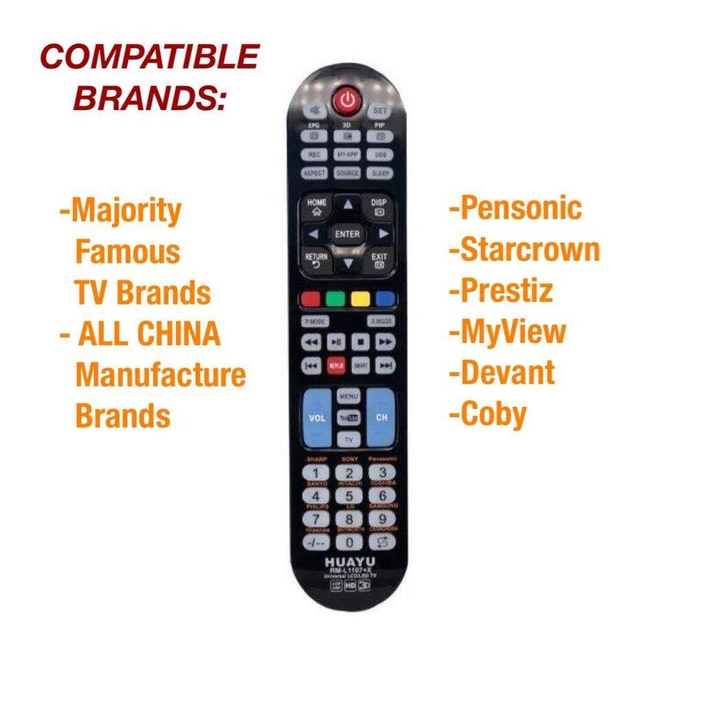 Universal Remote Control Replacement For Devant ER33907d Smart TV