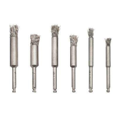 Titanium Brushes For Dental Implant Maintenance Cleaning And Restoration Tools Instruments Oral Abutment Denture Care Brushes