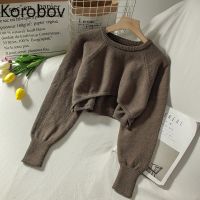 ❄✤❁ Vintage Sweater Women Crop