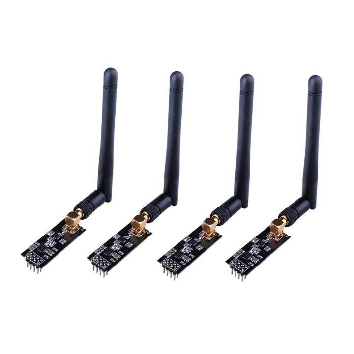 4PCS 2.4G NRF24L01+PA+LNA Wireless Module With Antenna 1000 Meters Long ...