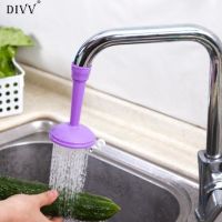 DIVV Happy Home Swivel Water Saving Tap Aerator Diffuser Tap Filter Connector Popular Purple 1 Piece