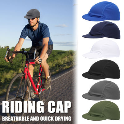 หมวกขี่จักรยานแบบพกพาที่กันฝุ่นแห้งเร็วหมวกการขี่จักรยานแบบยืดหยุ่นระบายอากาศได้ดีผ้าตาข่ายฤดูร้อน