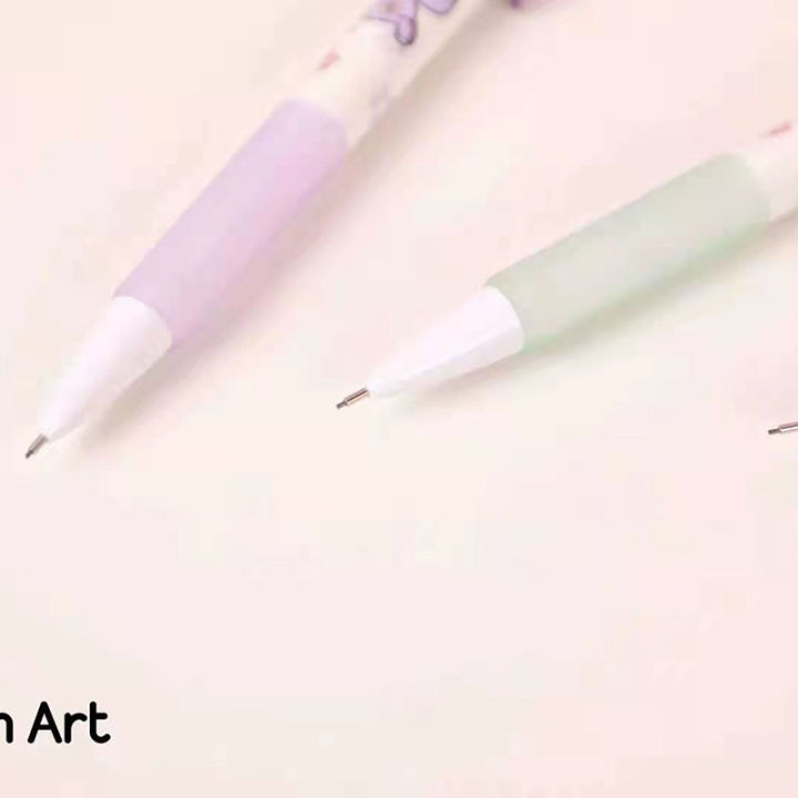 48-pcslot-kawaii-unicorn-sakura-pencil-cute-automatic-pen-stationery-gift-school-office-writing-supplies