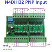 32ch PNP NPN แยกดิจิตอลอินพุต RS485 Modbus Rtu ควบคุม DC 12โวลต์24โวลต์ PLC สวิทช์ปริมาณคณะกรรมการการได้มา