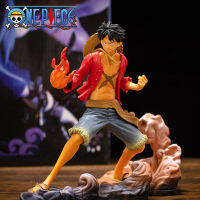 Original Anime One-piece Action Figure DXF Three Brothers Ace Sabo Luffy ของเล่นสะสมสำหรับเด็กเด็กสาววันเกิด Gift