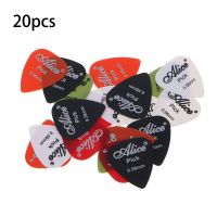 20PCs 0.58mm Smooth Nylon Guitar Picks Pick Plectrum Durability Guitar Bass Accessories