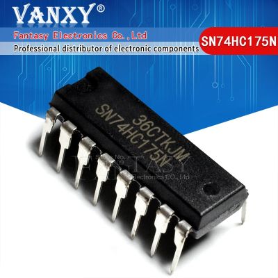 10pcs SN74HC175N DIP16 74HC175 DIP-16 SN74HC175 74HC175N DIP HD74HC175P 74HC175AP TC74HC175AP WATTY Electronics