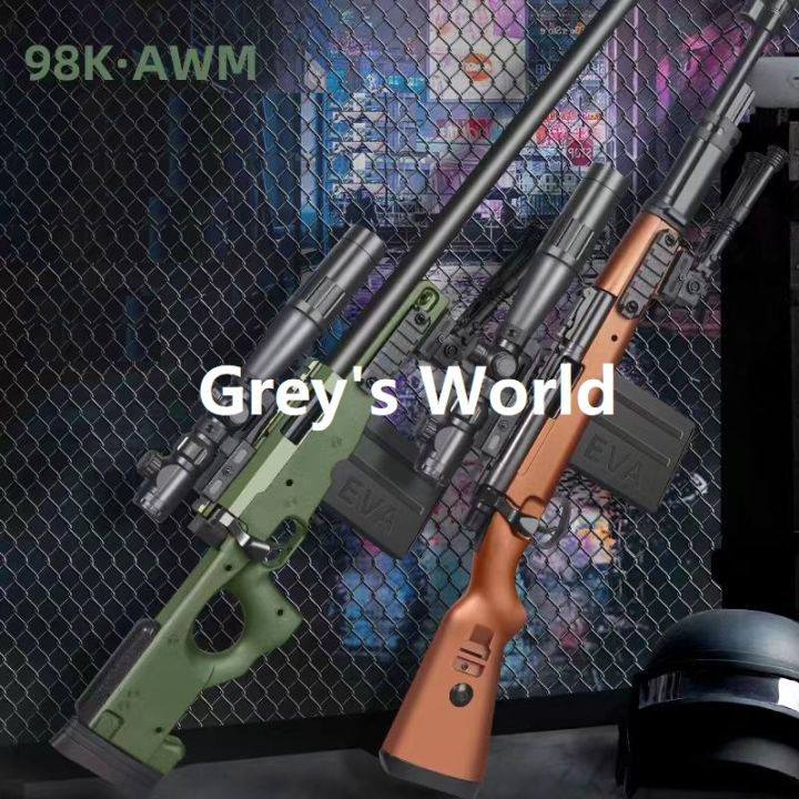 Ang haba parang totoo talaga. Solid Realistic Nerf Blaster AWM Sniper