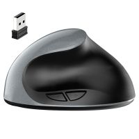 ZZOOI Wireless Right Hand Vertical Mouse ErgonomicMouse 2.4G 1600/2400DPI USB Optical Wrist Healthy Mice Mause For PC Computer