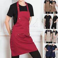 ☽ Men Chef Workwear Baking Apron Cooking Apron Waist Tie Adjustable Women Daily Use