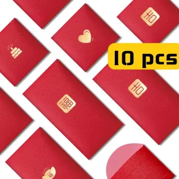 Wedding Red Packet Angpao Long Money Envelopes Red Envelope Large Angpau  2022 Angpow Hadiah Kahwin Small Chinese Style Gift Big XL