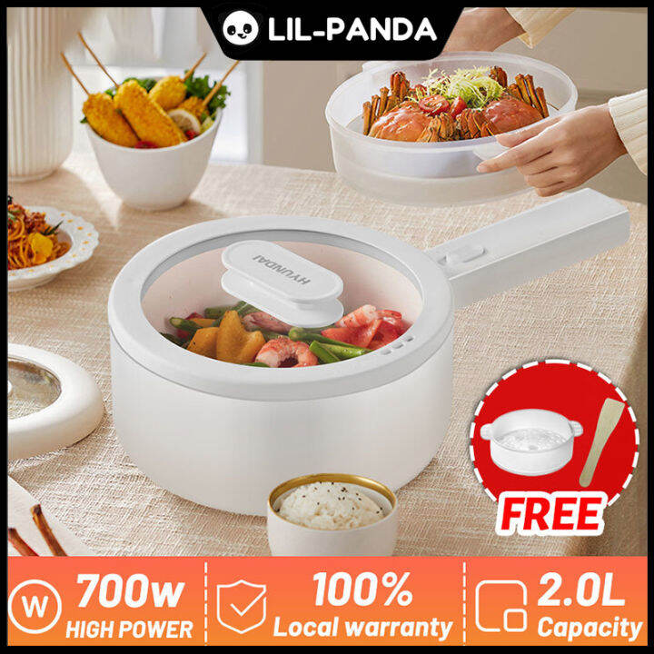 [Free Steamer] HYUNDAI Korea Original Multifunctional Electric Cooker 2