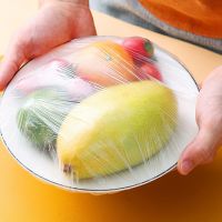 Disposable Food Cover Elastic Plastic Wrap Shoe Cover Shower Headgear Bowls Caps Food Bag Dust