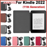 ANNTYE1 พัก/ตื่นอัตโนมัติ เคสอัจฉริยะแบบสมาร์ท ทีพียู Funda funda 6นิ้ว e-reader Folio COVER ที่มีคุณภาพสูง กันกระแทกและกันกระแทก เคสป้องกัน C2V2L3 สำหรับ Amazon Kindle 11TH Gen 2022 มืออาชีพอย่างมืออาชีพ