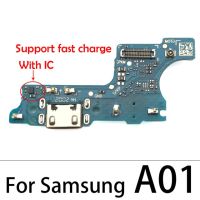 【☄New Arrival☄】 anlei3 Dock Connector เครื่องชาร์จ Usb แผงสำหรับชาร์จสายเคเบิลยืดหยุ่นสำหรับ Samsung A10s A20s A30s A50s A41 A01 A11 A21s A31 A51 A71 A70s