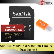 Thẻ nhớ Sandisk Micro SDXC Extreme Pro 128GB 170MB s + Adapter + Đầu đọc