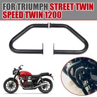 For TRIUMPH Street Twin 2017 - 2021 Speed Twin 1200 Engine Guard Crash Bars Bumper Stunt Cage Protector Motorcycle Accessories Covers