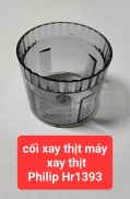 Ly xay - cốc xay thịt có nẫy gài chính hãng philip HR1393 hàng tách bộ