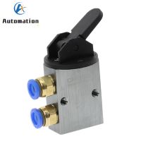 S3HL-08 2 Position 3 Way Manual Handle Control Pneumatic Mechanical Valve PT 1/4