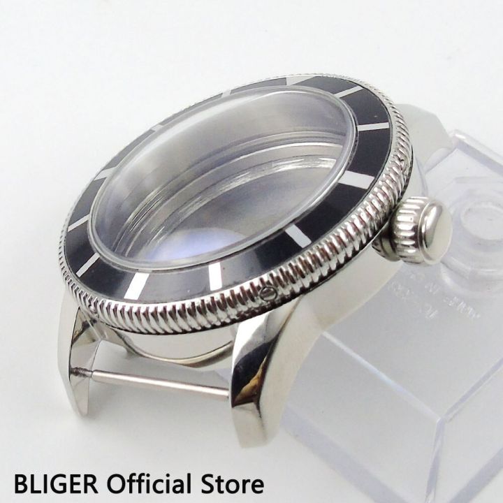 bliger-46mm-stainless-steel-watch-case-black-rotating-bezel-case-fit-for-eta-2836-automatic-movement-c88