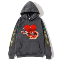 Bad Bunny Hoodie Un Verano Sin Ti Kaus Grafis Kaus Gambar Album Musik Uniseks Pria/Wanita Hip Hop Streetwear Ukuran Besar Size Xxs-4Xl